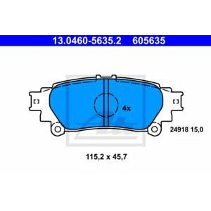накладки ATE 13.0460-5635.2 