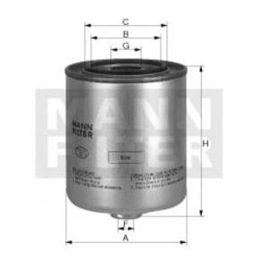 горивен филтър MANN-FILTER WK 9047