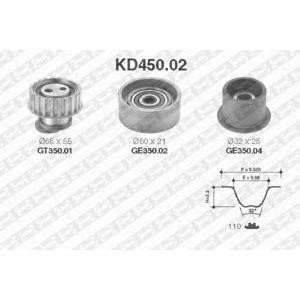 комплект ангренажен ремък SNR KD450.02