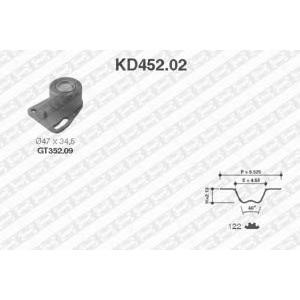 комплект ангренажен ремък SNR KD452.02