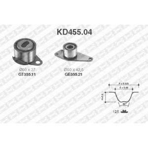 комплект ангренажен ремък SNR KD455.04