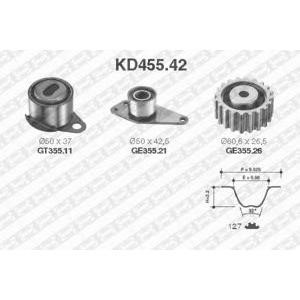 комплект ангренажен ремък SNR KD455.42 
