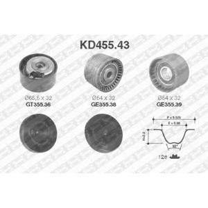комплект ангренажен ремък SNR KD455.43 