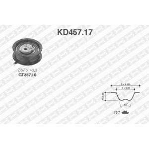 комплект ангренажен ремък SNR KD457.17 