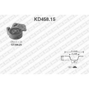 комплект ангренажен ремък SNR KD458.15