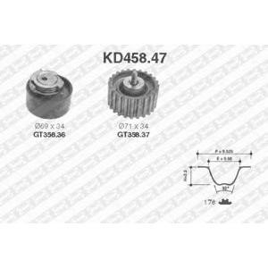 комплект ангренажен ремък SNR KD458.47