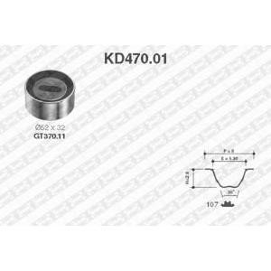 комплект ангренажен ремък SNR KD470.01