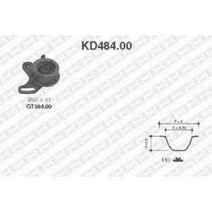 комплект ангренажен ремък SNR KD484.00