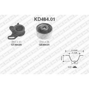 комплект ангренажен ремък SNR KD484.01