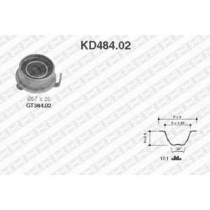 комплект ангренажен ремък SNR KD484.02 