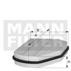 филтър, въздух за вътрешно пространство MANN-FILTER FP 2897 