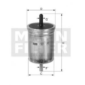 горивен филтър MANN-FILTER WK 8036