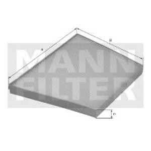 филтър, въздух за вътрешно пространство MANN-FILTER FP 3172 