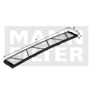 филтър, въздух за вътрешно пространство MANN-FILTER FP 6724 
