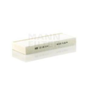 филтър, въздух за вътрешно пространство MANN-FILTER CU 26 014-2 