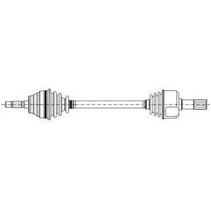 полуоска METELLI 17-0394