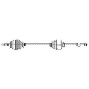 полуоска METELLI 17-0085
