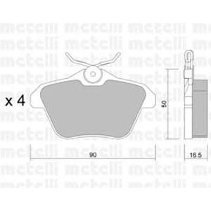 накладки METELLI 22-0113-0 