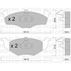 накладки METELLI 22-0206-1 