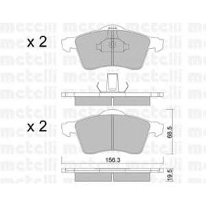 накладки METELLI 22-0263-0 