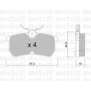 накладки METELLI 22-0317-0 