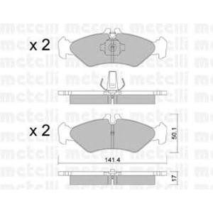 накладки METELLI 22-0571-0 