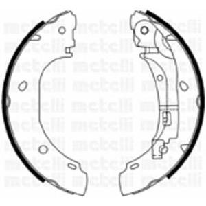 комплект спирачни челюсти METELLI 53-0082 