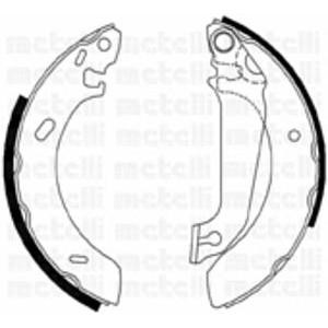 комплект спирачни челюсти METELLI 53-0120 