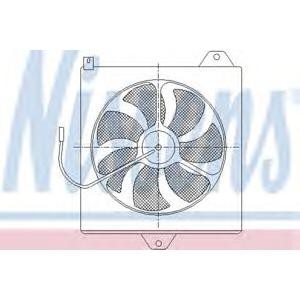 вентилатор, конденсатор на климатизатора NISSENS 85534