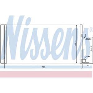 радиатор за климатик NISSENS 940034 