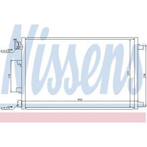радиатор за климатик NISSENS 940039