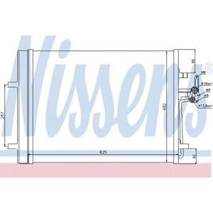 радиатор за климатик NISSENS 940044 