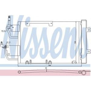 радиатор за климатик NISSENS 940052 
