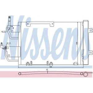 радиатор за климатик NISSENS 940052