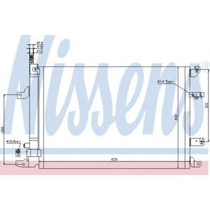 радиатор за климатик NISSENS 940103 