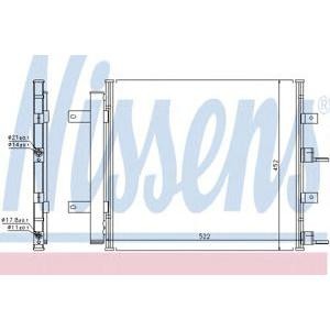 радиатор за климатик NISSENS 940117