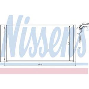радиатор за климатик NISSENS 940118
