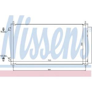 радиатор за климатик NISSENS 940140 