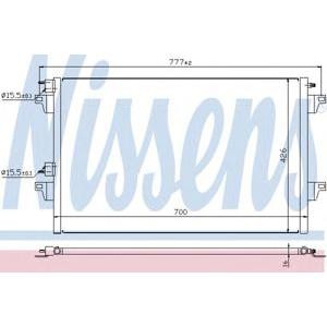 радиатор за климатик NISSENS 940153 