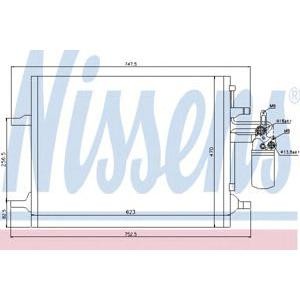 радиатор за климатик NISSENS 940159