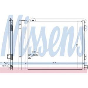 радиатор за климатик NISSENS 940179 