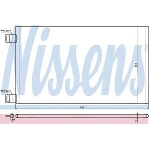 радиатор за климатик NISSENS 940184