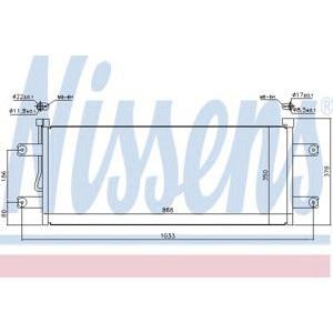 кондензатор, климатизация NISSENS 940264 