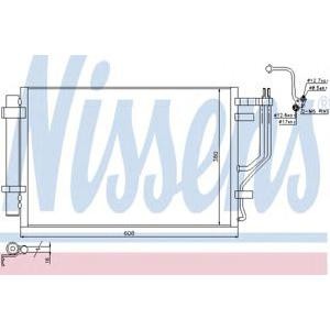 кондензатор, климатизация NISSENS 940296