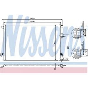 кондензатор, климатизация NISSENS 940320