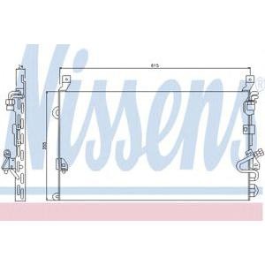 радиатор за климатик NISSENS 94160 