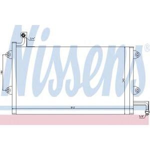 радиатор за климатик NISSENS 94164