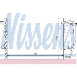 радиатор за климатик NISSENS 94192 