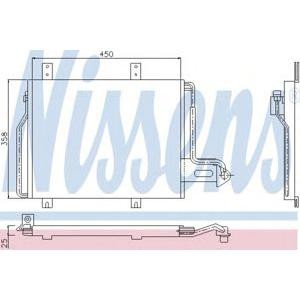 радиатор за климатик NISSENS 94239
