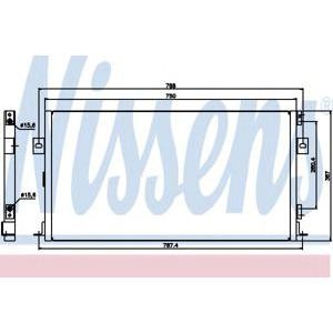 радиатор за климатик NISSENS 94268
